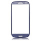 Front Crystal Samsung Galaxy S III Silber