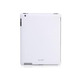 Bosity Durable Frosted Plastic iPad 2 Open-face Case (White)