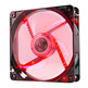 Nox Ventilator CoolFan Box 12cm Rot Led