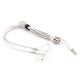 Stereo In-ear Earphone with Microphone (White) - iPhone 3G/3GS/4