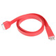 Ladegerät Flat Kabel für iPhone 5 (Rot)