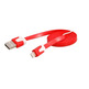 Transfer und Ladekabel für iPhone 5 Rot
