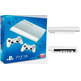 PS3 Slim 500 GB (Weiss) + 2 Dualshock 3