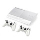 PS3 Slim 500 GB (Weiss) + 2 Dualshock 3