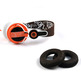 Headphones B-Move SoundWave Orange Schwarz