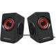 Lautsprecher Mars Gaming MS1 10W 2.0 Rot