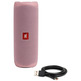 Altavoz Bluetooth JBL Flip 5 Pink 20W RMS