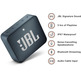 Altavoz Bluetooth JBL GO 2 Navy Blue 3W