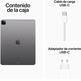 Apple iPad Pro 12.9 '' 2022 Wifi/Cell 128GB Gris Espacial MP1X3TY/A