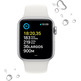 Apple Watch SE GPS 40mm Silber 2022 MNJV3TY/A