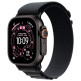 Apple Watch Ultra 3 GPS Cellular 49mm Titanio Correa Alpine Loop Schwarz (L)