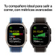 Apple Watch Ultra 3 GPS Cellular 49mm Titanio Correa Alpine Loop Schwarz (L)