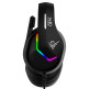 Auricular Gaming RGB Phoenix X-IO Schwarz mit Buchsenkabel und Adapter
