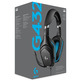 Logitech Auriculars G432 7.1 mit Mikrofon USB/Jack 3.5 Schwarz