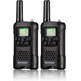 Bresser FM Juego de 2 Walkie-Talkies