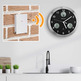 Bresser Reloj de Pared MyTime IO 30cm Negro