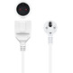 Kabel Alimentación Alargador Nanocable 2m Blanco