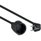 Kabel Alimentación Alargador Nanocable 2m Negro