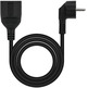 Kabel Alimentación Alargador Nanocable 2m Negro