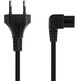 Kabel de Alimentación Tipo Philip Nanocable 1.8m Negro