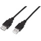 Kabel Extensor USB (A) a USB (A) 2.0 Aisens 3m Negro