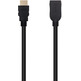 Kabel HDMI 2.0 a HDMI-A Nanocable 1m Negro