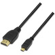 Kabel Micro HDMI (D) M a HDMI (A) M Aisens 1.8M Negro