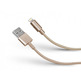 Braided Cable lightning iPhone Gold Collection SBS