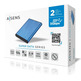 Caja Externa 2.5 '' USB 3.1 SATA Aisens Aluminio Azul ASE-2525BLU