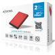 Caja Externa 2.5 '' USB 3.1 SATA Aisens Aluminio Negro ASE-2525RED