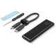 Caja Externa SSD M 2 1Life USB-C Negra