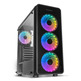 Gehäuse mid tower-ATX NOX Hummer TGM Rainbow RGB