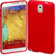 Rubber Case for Samsung Galaxy Note 3 Rot