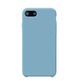 Muschel-flüssiges Blau nacktes iPhone 8/7 Muvit Leben