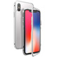 Magnetischer Kasten mit ausgeglichenem Glas iPhone 7/8 Plus Silber