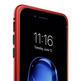 Magnetischer Kasten mit ausgeglichenem Glas iPhone 7/8 Rot