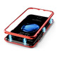Magnetischer Kasten mit ausgeglichenem Glas iPhone 7/8 Rot