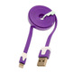 Transfer und Ladekabel für iPhone 5 Purple