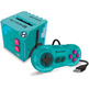 Consola Hyperkin Retron SQ Beach Azul (Gameboy y GBA)