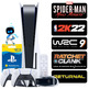 Consola PS5 White + Mando + 5 Juegos + Zubehör + 12 Meses PSN