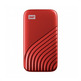 Disco duro externo SSD 1 TB Western Digital My Passport Rojo