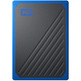 Externe festplatte SSD Western Digital My Passport Go 500 GB Blue