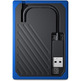 Externe festplatte SSD Western Digital My Passport Go 500 GB Blue