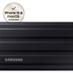 Disco Externo SSD Samsung Portable T7 Shield 4TB/USB 3.2/ Negro