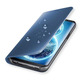 Buch-Art Spiegel-Kasten - Samsung Galaxy S9 Blau
