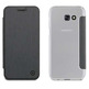 Folio Case Gray with Transparent Back Cover Samsung Galaxy A5 2017 Muvit
