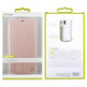 Case Folio Rose Gold TPU Transparent iPhone X Muvit