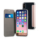 Case Folio Rose Gold TPU Transparent iPhone X Muvit