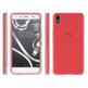 Red Gummy BQ Aquaris X5 Case