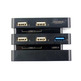 2 to 5 port (2.0 3.0) USB HUB Adapter PS4 Pro (Dobe) Schwarz